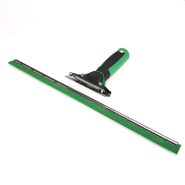 UNGER Glasreinigungsset AK013 Starter-Set mit Wischer, Träger, Einwascher und Eimer