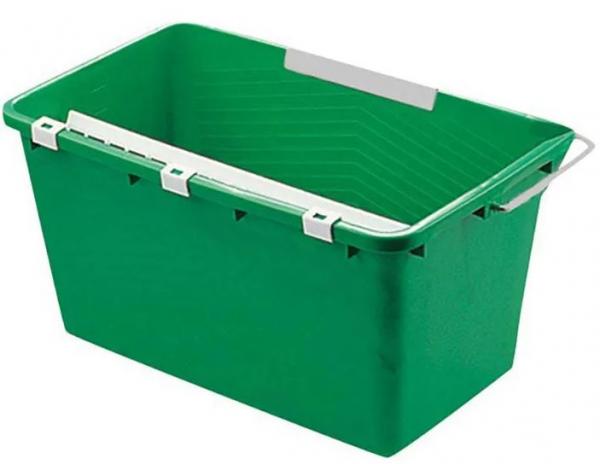 UNGER Glasreinigungsset AK013 Starter-Set mit Wischer, Träger, Einwascher und Eimer